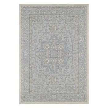 Niebiesko-beżowy dywan odpowiedni na zewnątrz NORTHRUGS Anjara, 140x200 cm