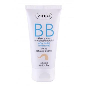 Ziaja BB Cream Oily and Mixed Skin SPF15 50 ml krem bb dla kobiet Uszkodzone pudełko Natural