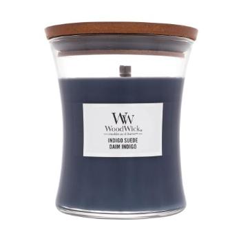 WoodWick Indigo Suede 275 g świeczka zapachowa unisex