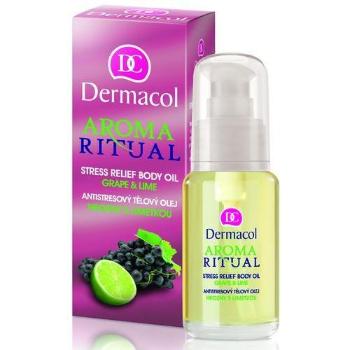 Dermacol Aroma Ritual Stress Relief Body Oil Grape & Lime 50 ml preparat do masażu dla kobiet