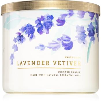 Bath & Body Works Lavender Vetiver świeczka zapachowa 411 g