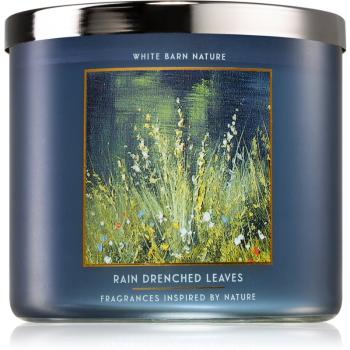 Bath & Body Works Rain Drenched Leaves świeczka zapachowa 411 g