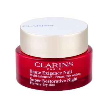Clarins Super Restorative Night Cream Very Dry Skin 50 ml krem na noc dla kobiet Uszkodzone pudełko