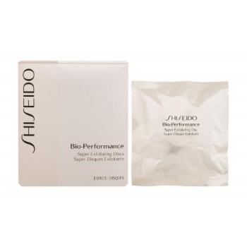 Shiseido Bio-Performance Super Exfoliating Discs 8 szt peeling dla kobiet Uszkodzone pudełko