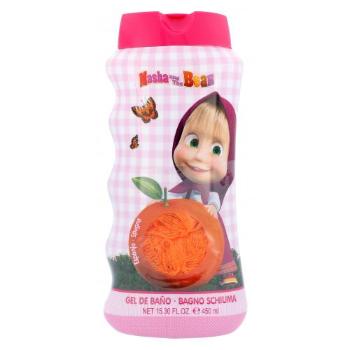 Disney Masha and The Bear zestaw Żel pod prysznic 450 ml +  Gąbka dla dzieci