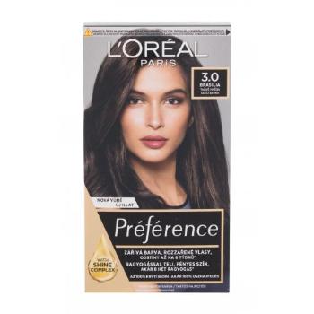 L'Oréal Paris Préférence 60 ml farba do włosów dla kobiet Uszkodzone pudełko 3-B Brasilia
