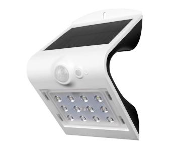 LED Kinkiet solarny z czujnikiem LED/1.5W/3,7V IP65 biały