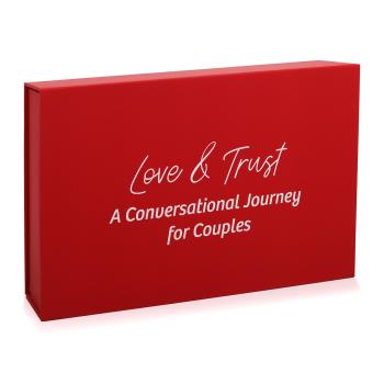 Spielehelden Love & Trust/Miłość i zaufanie, gra karciana dla par, 100 ekscytujących pytań, język angielski