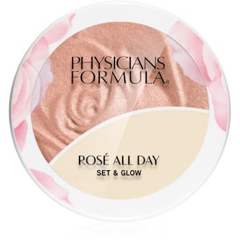 Physicians Formula Rosé All Day puder rozjaśniający z balsamem odcień Sunlit Glow 9 g