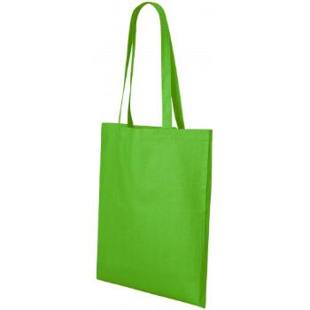 Bawełniana torba na zakupy, zielone jabłko, uni