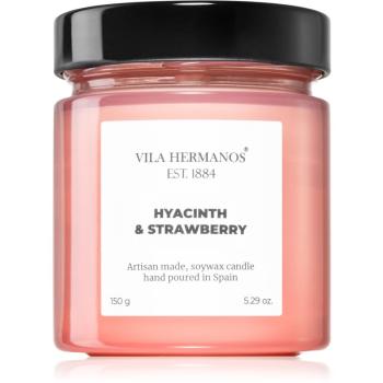 Vila Hermanos Apothecary Rose Hyacinth & Strawberry świeczka zapachowa 150 g