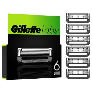 Gillette Ostrza do systemu Labs, opakowanie 6 szt.