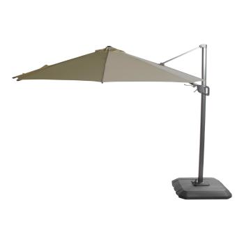 Oliwkowozielony wiszący parasol Hartman Shadowflex, ø 300 cm