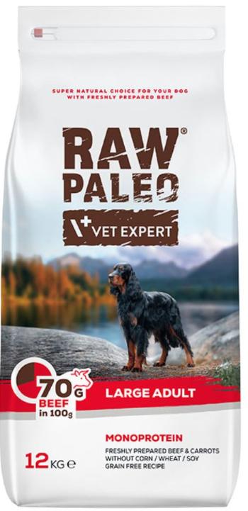 VETEXPERT Raw Paleo Beef adult large 12kg dla dużych psów