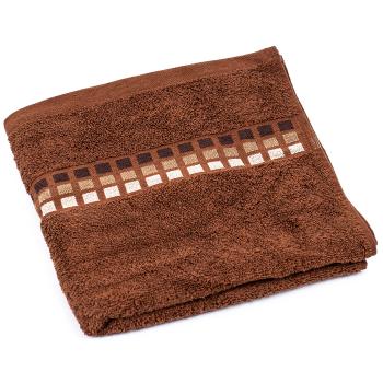 Ręcznik Darwin brązowy, 50 x 100 cm, 50 x 100 cm