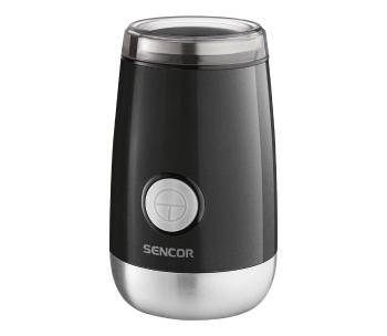 Sencor - Elektryczny młynek do kawy 60 g 150W/230V czarny/chrom