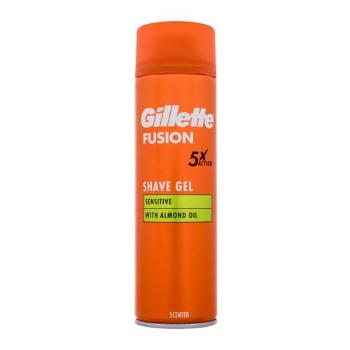 Gillette Fusion Sensitive Shave Gel 200 ml żel do golenia dla mężczyzn