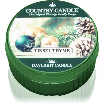 Country Candle Tinsel Thyme świeczka typu tealight 42 g