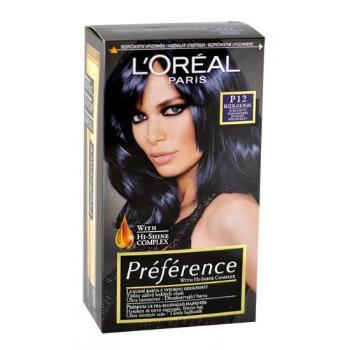 L'Oréal Paris Préférence Féria 60 ml farba do włosów dla kobiet Uszkodzone pudełko P12 Blue Black Pearl
