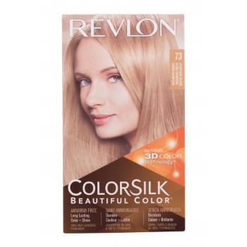 Revlon Colorsilk Beautiful Color farba do włosów Farba do włosów 59,1 ml + utleniacz 59,1 ml + odżywka 11,8 ml + rękawiczki 73 Champagne Blonde