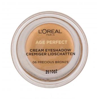 L'Oréal Paris Age Perfect Cream Eyeshadow 4 ml cienie do powiek dla kobiet 06 Precious Bronze