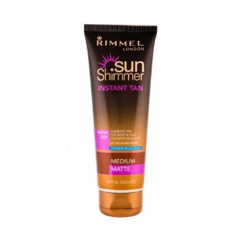 Rimmel London Sun Shimmer Instant Tan 125 ml samoopalacz dla kobiet Medium Matte
