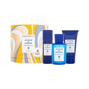 Acqua di Parma Blu Mediterraneo Arancia di Capri x Emilio Pucci zestaw EDT 75 ml + żel pod prysznic 40 ml + mleczko do ciała 50 ml unisex