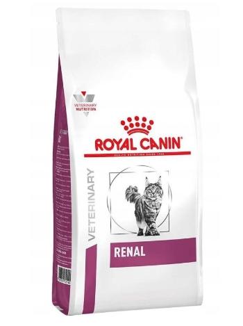 ROYAL CANIN Renal Feline 2 kg sucha karma dla kotów do stosowania w przypadku przewlekłej lub ostrej niewydolności nerek