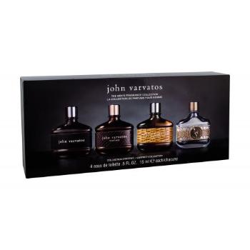 John Varvatos Mini Set zestaw Edt John Varvatos 15 ml + Edt Vintage 15 ml + Edt Artisan 15 ml + Artisan Acqua 15 ml dla mężczyzn