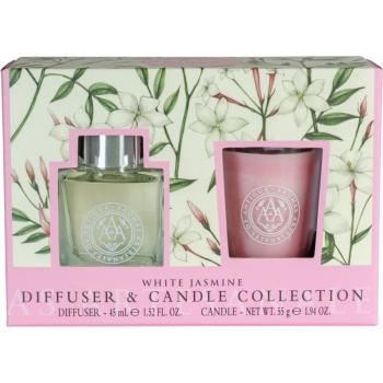 The Somerset Toiletry Co. Diffuser & Candle Gift Set zestaw upominkowy White Jasmine
