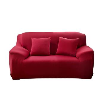 Pokrowiec na fotel i kanapę w kilku rodzajach-do dwuosobowej kanapy-bordowy