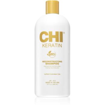 CHI Keratin szampon z keratyną do włosów suchych, trudno poddających się stylizacji 946 ml