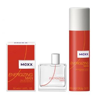 Mexx Energizing Man zestaw Edt 50ml + 150ml Deodorant dla mężczyzn