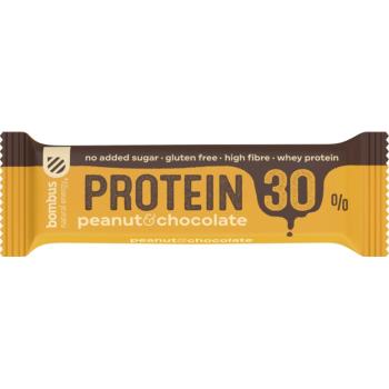 Bombus Protein 30 % batonik białkowy smak Peanut & Chocolate 50 g