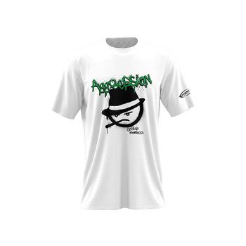 GASPARI NUTRITION T-Shirt Aggression - White - KoszulkaOdzież na siłownie > T-shity i rushgourdy
