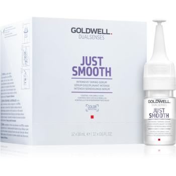Goldwell Dualsenses Just Smooth serum wygładzające do włosów nieposłusznych i puszących się 12x18 ml