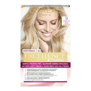 L'Oréal Paris Excellence Creme Triple Protection 48 ml farba do włosów dla kobiet 9 Natural Light Blonde