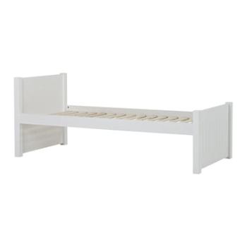Hoppekids Noah Deluxe Sofa Bed 90 x 200 cm biały stelaż listwowy 1 wysokie i 1 średnie zakończenie łóżka