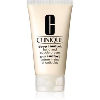 Clinique Deep Comfort™ Hand and Cuticle Cream krem głęboko nawilżający do rąk, paznokci i skórek 75 ml