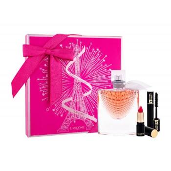 Lancôme La Vie Est Belle L´Eclat zestaw Edp 50 ml + Pomadka L´Absolu Rouge Matte 378 Rose 1,6 g + Tusz do rzęs Hypnose 2 ml dla kobiet