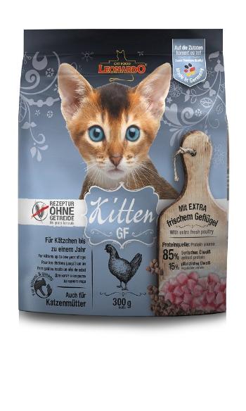 LEONARDO Kitten GrainFree bezzbożowa karma dla kociąt 300 g