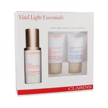 Clarins Vital Light zestaw 30ml Vital Light Serum + 15ml Vital Light Day Cream + 15ml Vital Light Night Cream dla kobiet