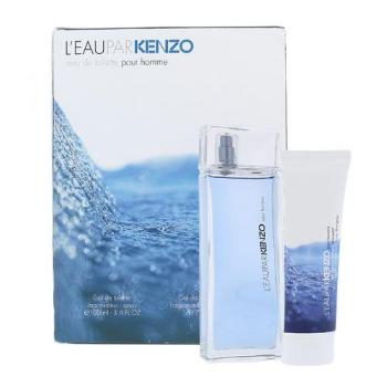 KENZO L´Eau Kenzo Pour Homme zestaw Edt 100ml + 75ml Żel pod prysznic dla mężczyzn Uszkodzone pudełko