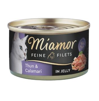 MIAMOR Feline Filets tuńczyk i kalmary w sosie własnym 100 g