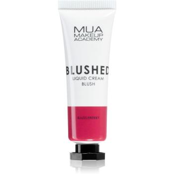MUA Makeup Academy Blushed Liquid Blusher róż w płynie odcień Razzleberry 10 ml