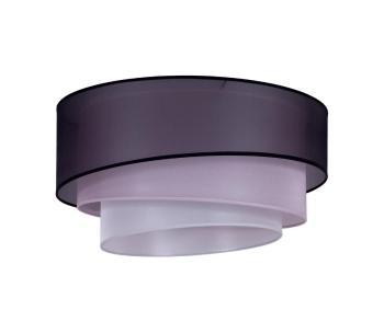 Lampa sufitowa TRIO 1xE27/15W/230V śr. 45 cm czarny/różowy/srebrny