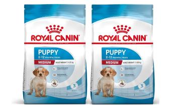 ROYAL CANIN Medium Puppy 30 kg (2 x 15 kg) karma sucha dla szczeniąt, od 2 do 12 miesiąca, ras średnich