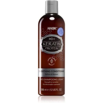 HASK Keratin Protein odżywka nawilżająca do włosów zniszczonych zabiegami chemicznymi 355 ml