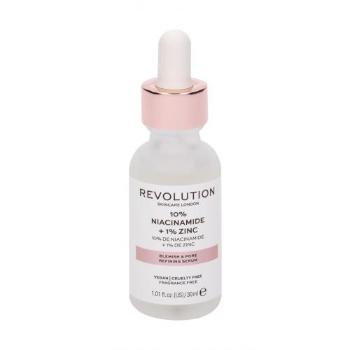 Revolution Skincare Skincare 10% Niacinamide + 1% Zinc 30 ml serum do twarzy dla kobiet Uszkodzone pudełko