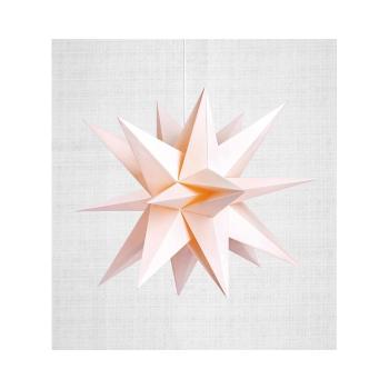 Różowa dekoracja świetlna Markslöjd Skillinge, ø 50 cm